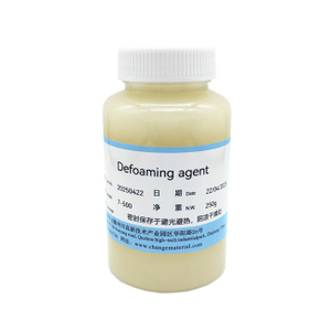 Silicone defoaming agent