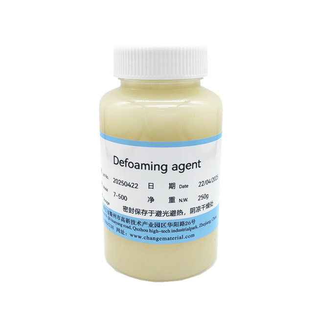 Silicone defoaming agent